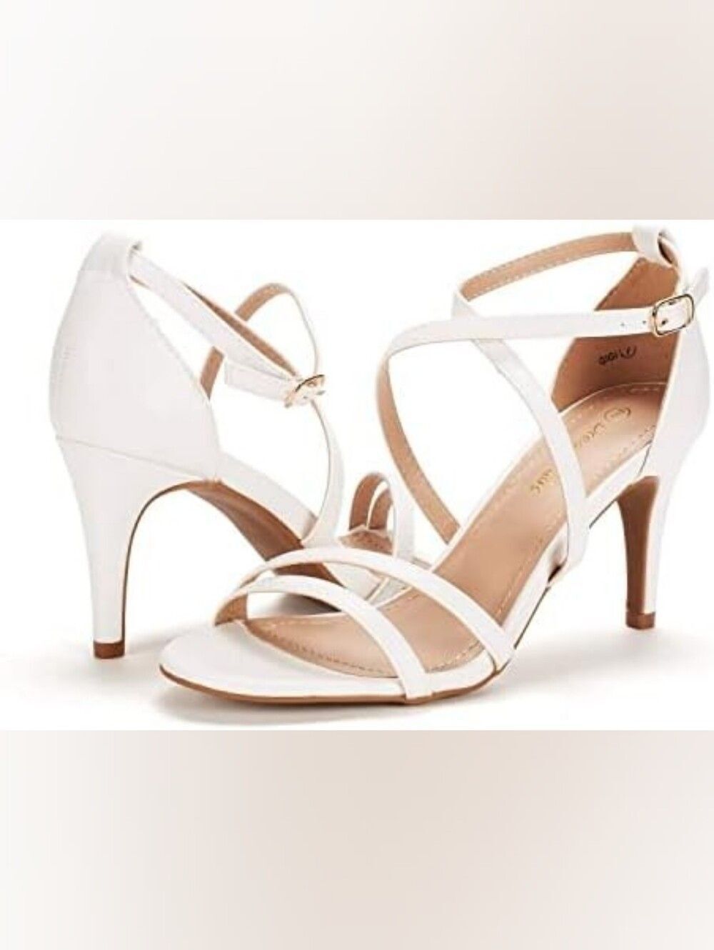 (C-4865) DREAM PAIRS Women's Gigi Fashion Stilettos Open Toe Sandals Sz 9.5 - Picture 11 of 16